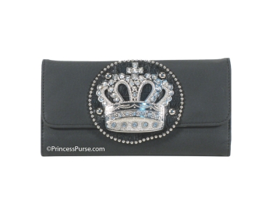 Juicy Couture Inspired Crown Emblem Wallet