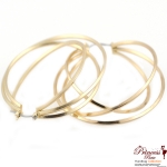 Stylish Fashionable 3 Round Earrings