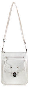 Designer Inspired Stylish Messenger Bag w/ Super Cool Skull Markings