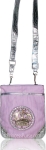 Designer Inspired Deluxe Messenger Bag w/ Chic Crown Emblem