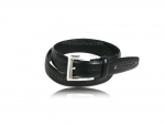 Brighton Original, Men's Leather Belt 32" w/ Stitch Pattern