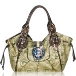 Original Betty Boop Hobo Handbag w/ Classic Betty Boop Buckle and Cute Drawstrings on Side