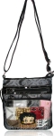 Original Betty Boop Patch Work Messenger Bag w/ Betty Boop Faceplate
