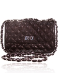 Designer Inspired Small Mimi Bag w/ Twist lock Flap closure