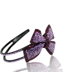 Rhinestone Bow Headband