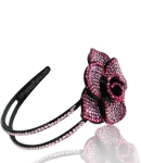 Rhinestone Flower Headband