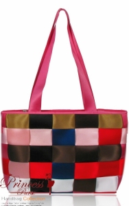 Designer Inspired Seat Belt-woven Tote Bag