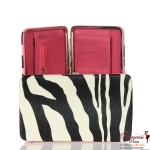 Designer Inspired Zebra Print Wallet (W003ZB)
