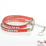 Fashionable Women Belt w/ Rhinestone Crystal Accent