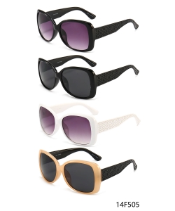 Package of 12 Pieces Fashion Women Sunglasses 14F505