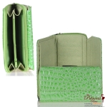 Designer Inspired Crocodile Skin Wallet