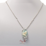 Fashion Necklace w/Victorian Inspired Pendant