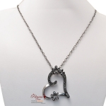 Fashion Necklace w/Heart Accent