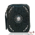 Designer Inspired Bible Case w/ Lion Emblem