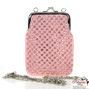 Fashionable Cellphone Holder w/ Rhinestone Accent