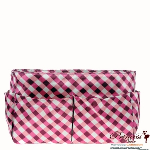 Fashionable Checkers Print Purse Organizer