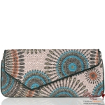 Urban Expression Clutch Purse w/ Flora Design