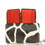 Designer Inspired Giraffe Print Wallet (w003GF)