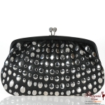 Urban Expression Clutch/Evening Purse w/ Studs Accent (9780)