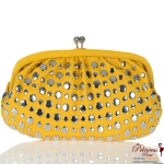 Urban Expression Clutch/Evening Purse w/ Studs Accent (9780)