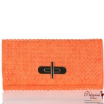 Urban Expression Clutch Purse w/ Twist Lock Closure (9747)