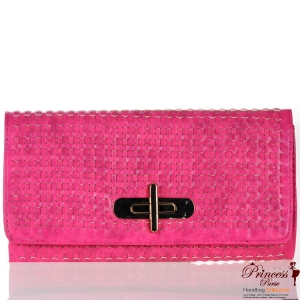 Urban Expression Clutch Purse w/ Twist Lock Closure (9747)