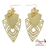 Stylish Fashionable Earrings w/ 3 Dangling Accent (RVE4411)