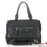 Designer Inspired Handbag w/ Front Pockets