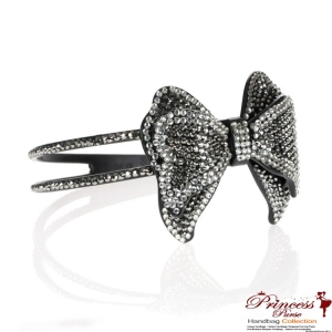 Classy Rhinestone Bow Headband
