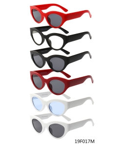 New Fashion Designer Western Sunglasses – 19F017M– 12 pcs/pack