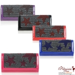 Package Sale!!! (6pcs) Designer Inspired Rhinestone Wallet w/ Stars