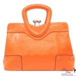 Designer Inspired Hobo Handbag w/ kiss Lock Closure