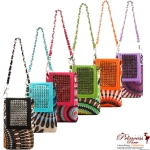 Package Sale!!! (6pcs) Fashionable Cellphone Holder w/ Floral Design