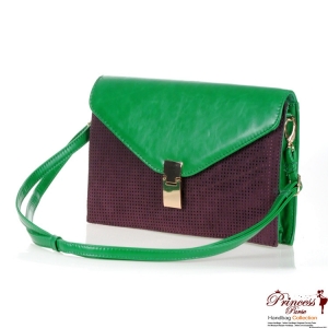 Urban Expression Clutch Bag w/ Gold Tone Accent