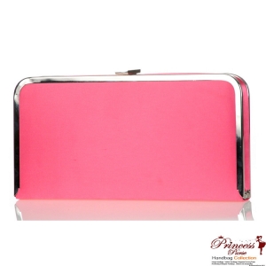 Modern Clutch Purse w/ Chain Shoulder Strap