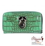 Fabulous Snake Skin Wallet w/ Locket Accent.