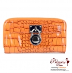 Fabulous Snake Skin Wallet w/ Locket Accent.