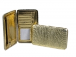 Designer Inspired Fashion Wallet w/Snakeskin Texture