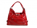 Guess Inspired "G" Large Glossy Bowler's Totebag