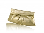 Designer Inspired Clutch Shiny Sexy Clutch Purse w/Zip Top