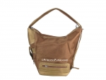BCBG Inspired Nylon Totebag "Side Bag" with Long Strap