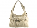 Bottega Veneta Inspired Woven Leatherette Hand and Shoulder Bag with Crossover Strap