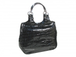 Yves Saint Laurent inspired crocodile texture handbag