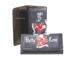 Betty Boop Original Licensed "Betty Love" Deluxe Wallet Inspired by Ed Hardy!