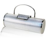Designer Inspired Compact Evening Bag w/ Elegant Texture