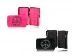 Package Sale!!! (6pcs) Designer Inspired Wallet w/ Cool Peace Sign Logo