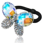 Stylish Ponytail Holder w/ Large Butterfly Embellishment