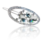 2" Fashion Hair Clips w/ Classic Ornament