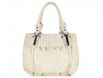 Designer Inspired Fashionable Tote Bag w/ Cockle Style on Top