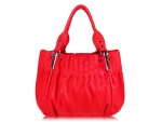 Designer Inspired Fashionable Tote Bag w/ Cockle Style on Top